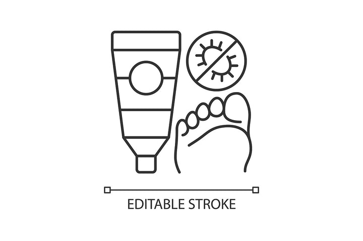 Medical treatment linear icons set for dark and light mode