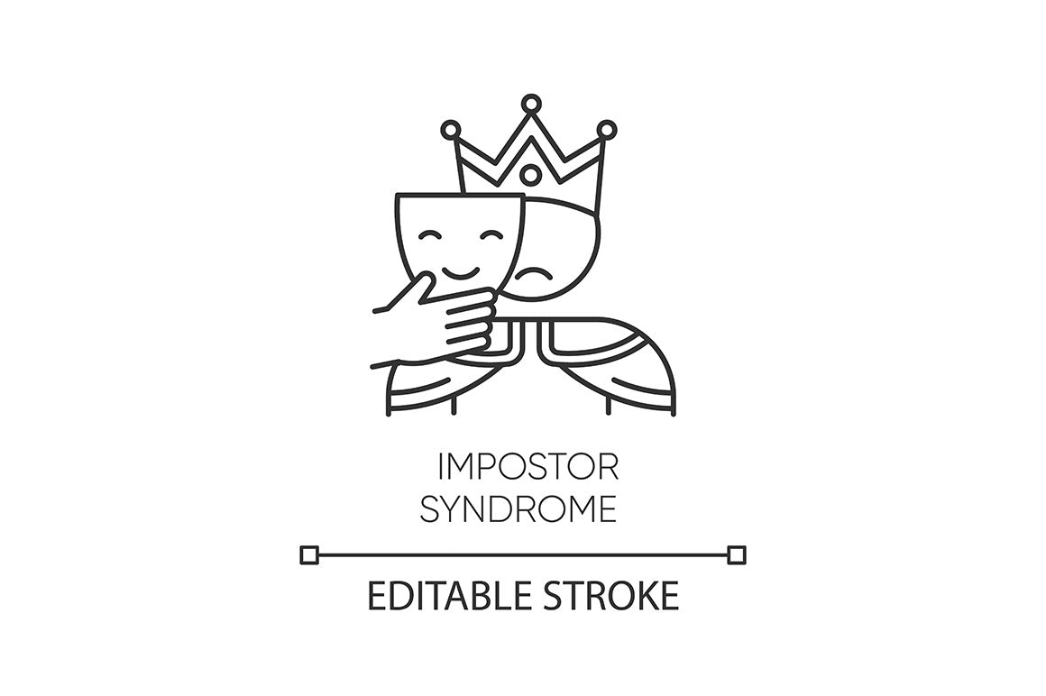 Mental disorder linear icons set