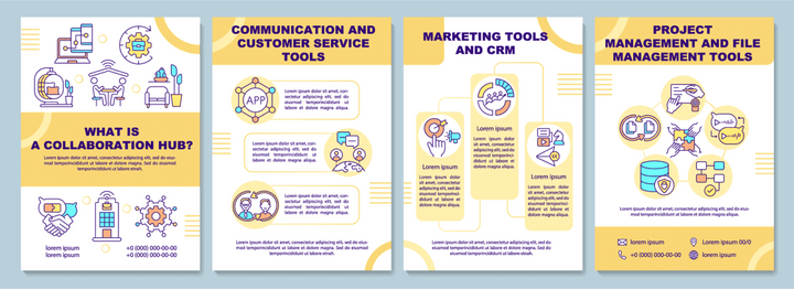 Messaging Software Brochures Bundle