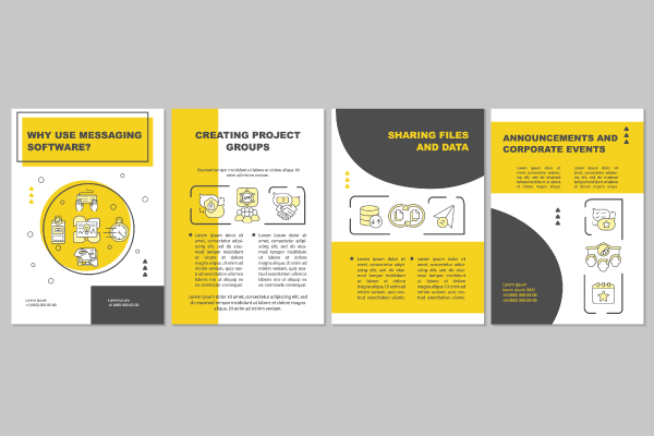 Messenger for Business Brochure Bundle