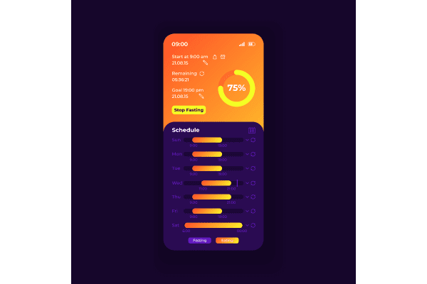 Mobile App Page Design Layout Bundle