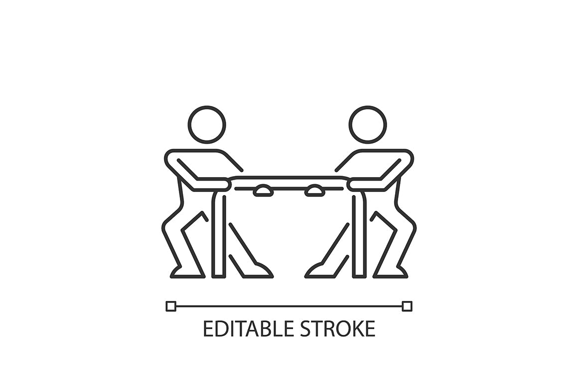 Motivation linear icons set for dark and light mode. Editable Stroke