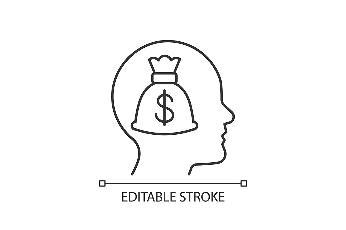 Motivation linear icons set for dark and light mode. Editable Stroke