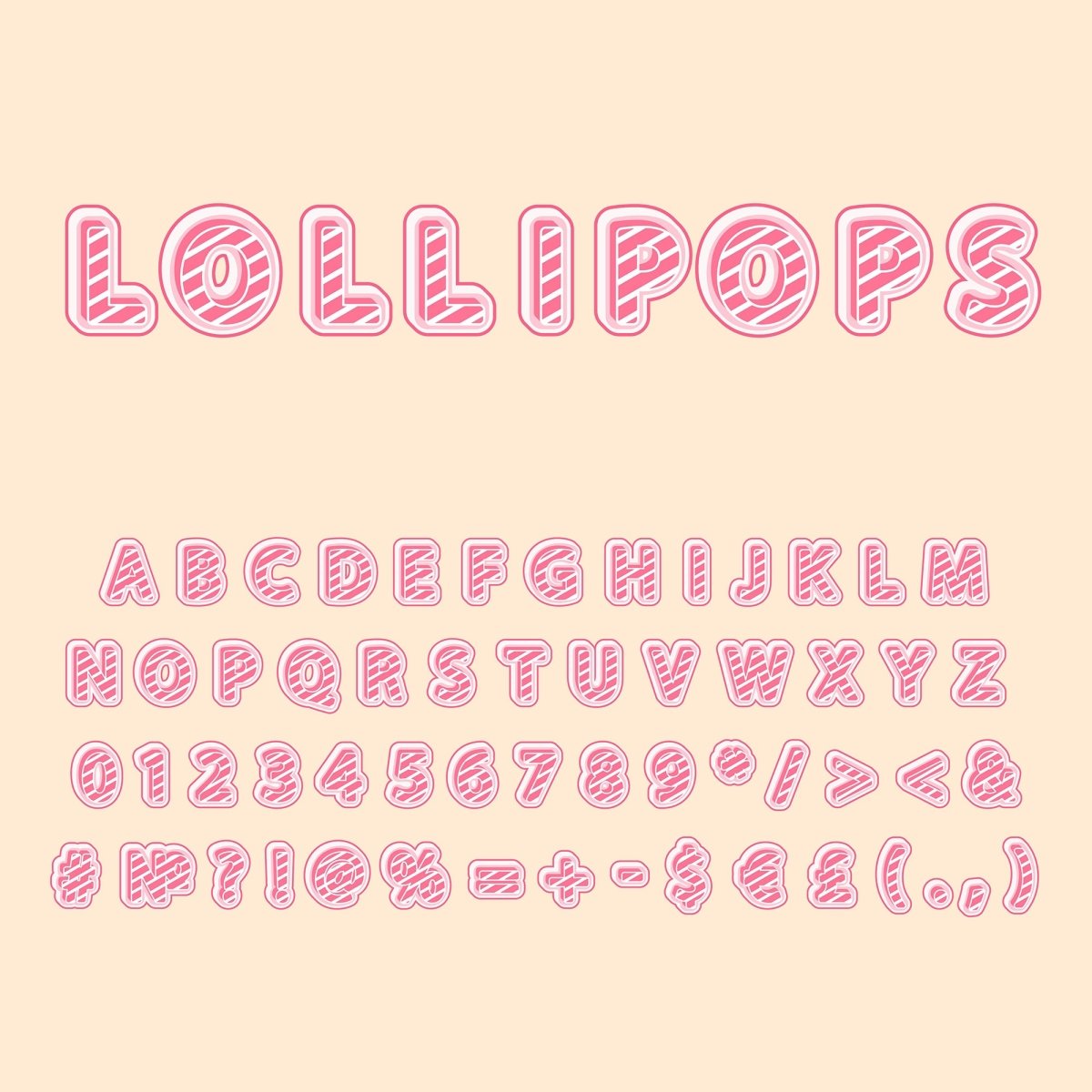 Neon light fonts bundle