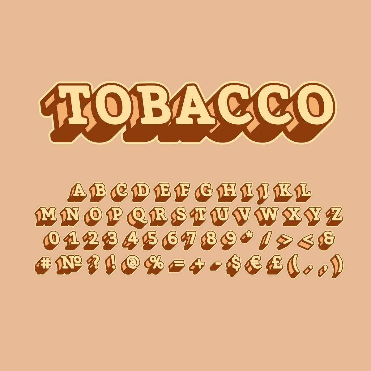 Neon light fonts bundle