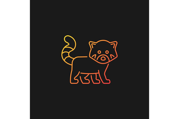 Nepal cultural heritage gradient icons set
