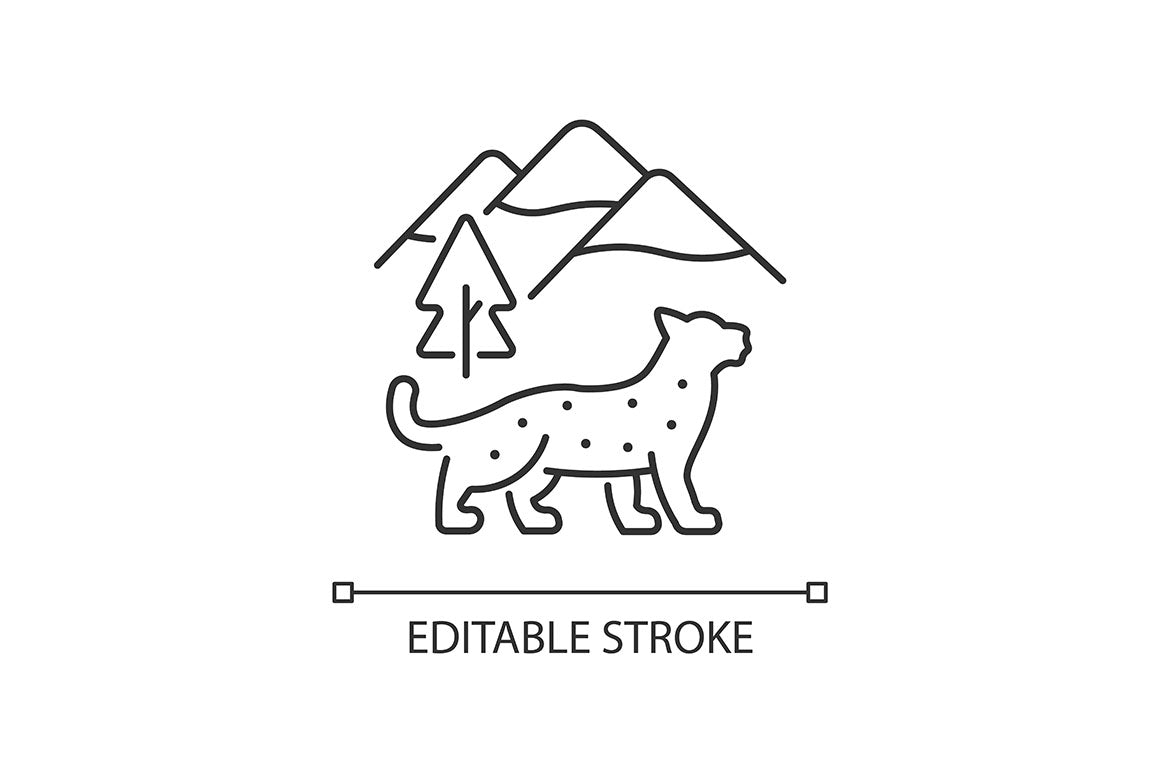 Nepal cultural heritage linear icons set for dark and light mode