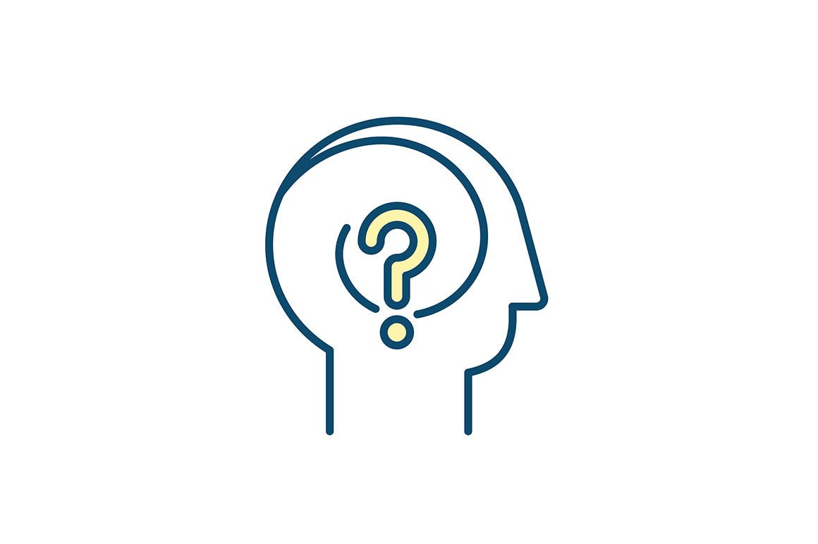 Neurodevelopmental disorder RGB color icons set