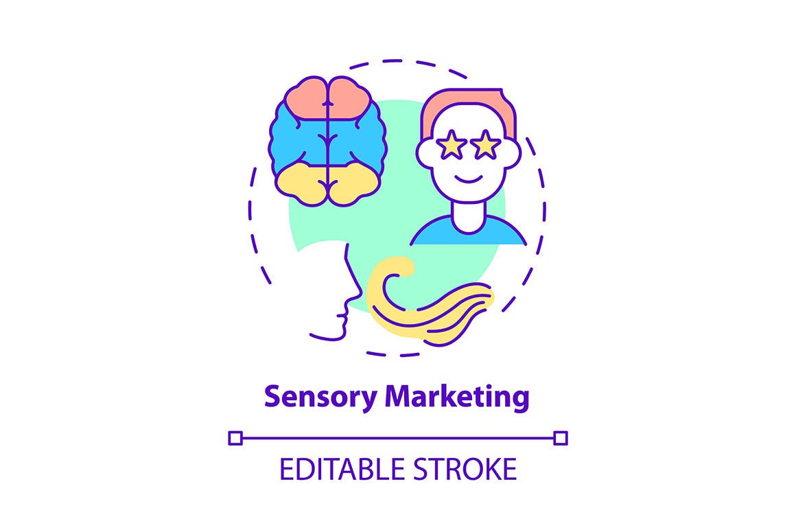 Neuromarketing Concept Icons Bundle