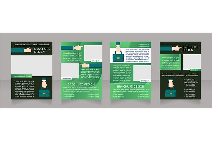 New employees brochure template bundle