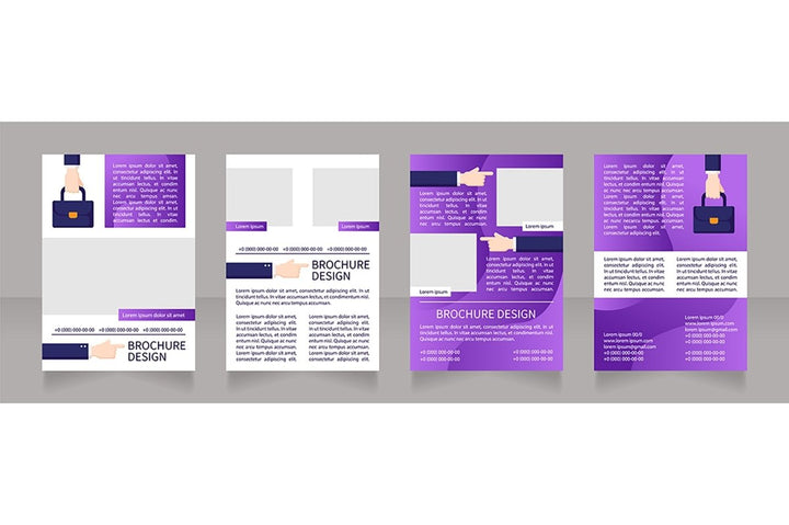 New employees brochure template bundle