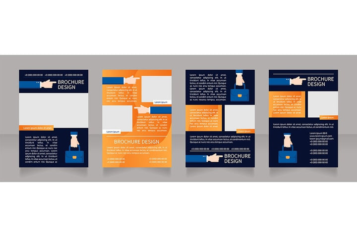 New employees brochure template bundle