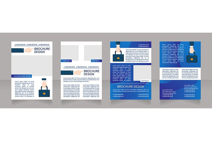 New employees brochure template bundle