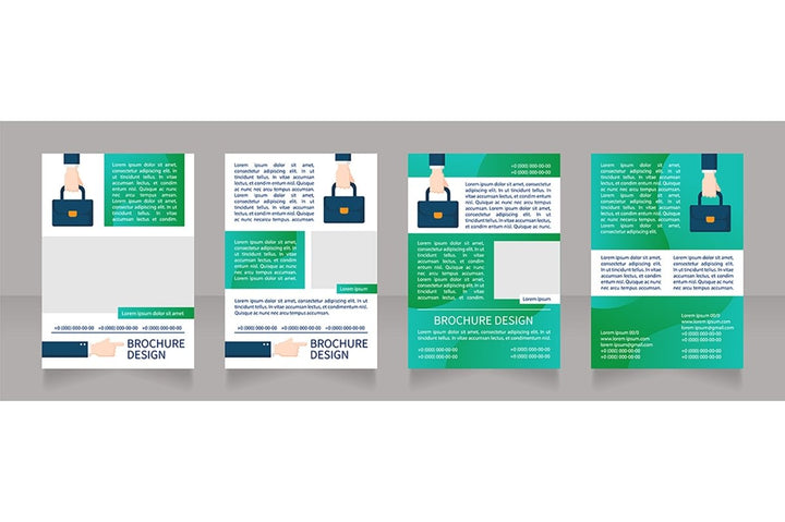 New employees brochure template bundle