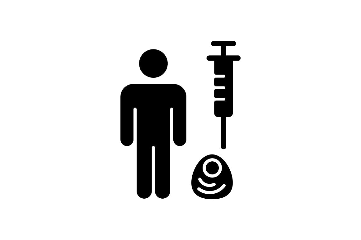 No animal testing black glyph icons set on white space