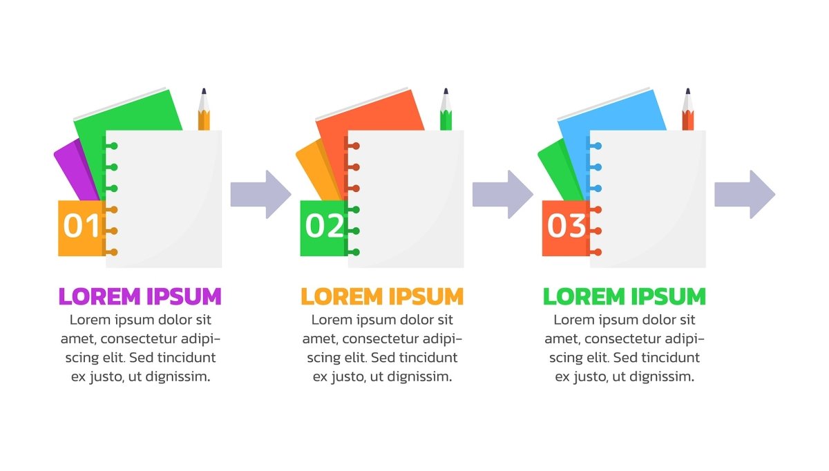 Note taking infographic chart design template bundle