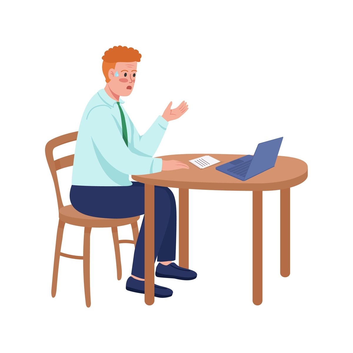 Office life 2D vector isolated illustration bundle