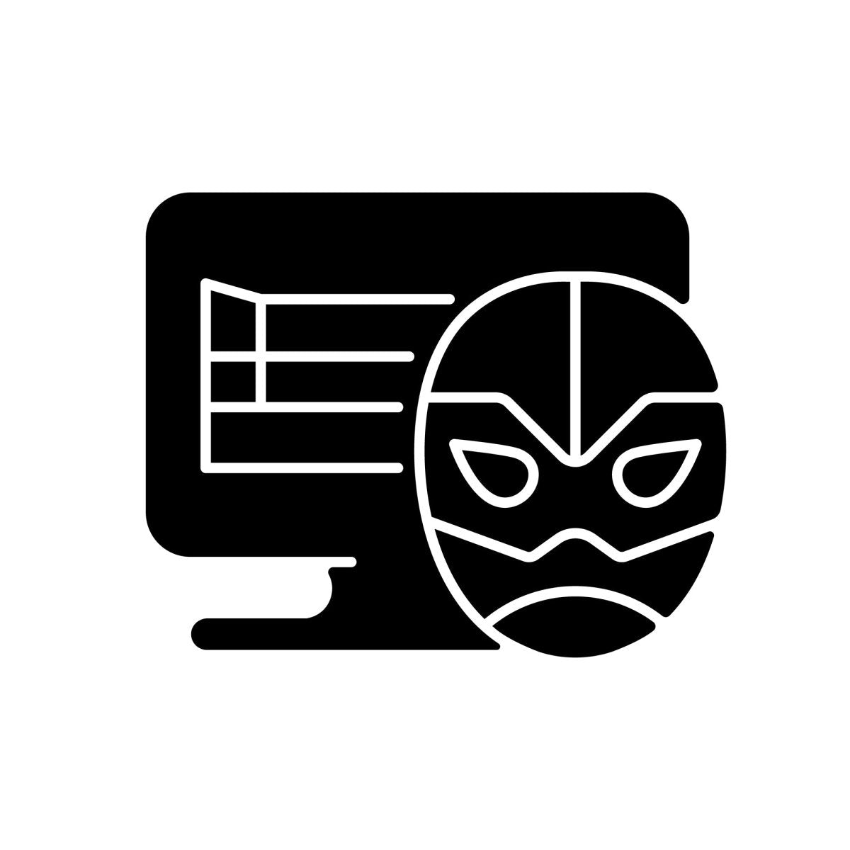 Online game types black glyph icons set on white space