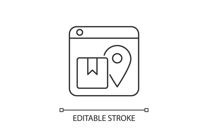 Online platforms linear icons set for dark and light mode