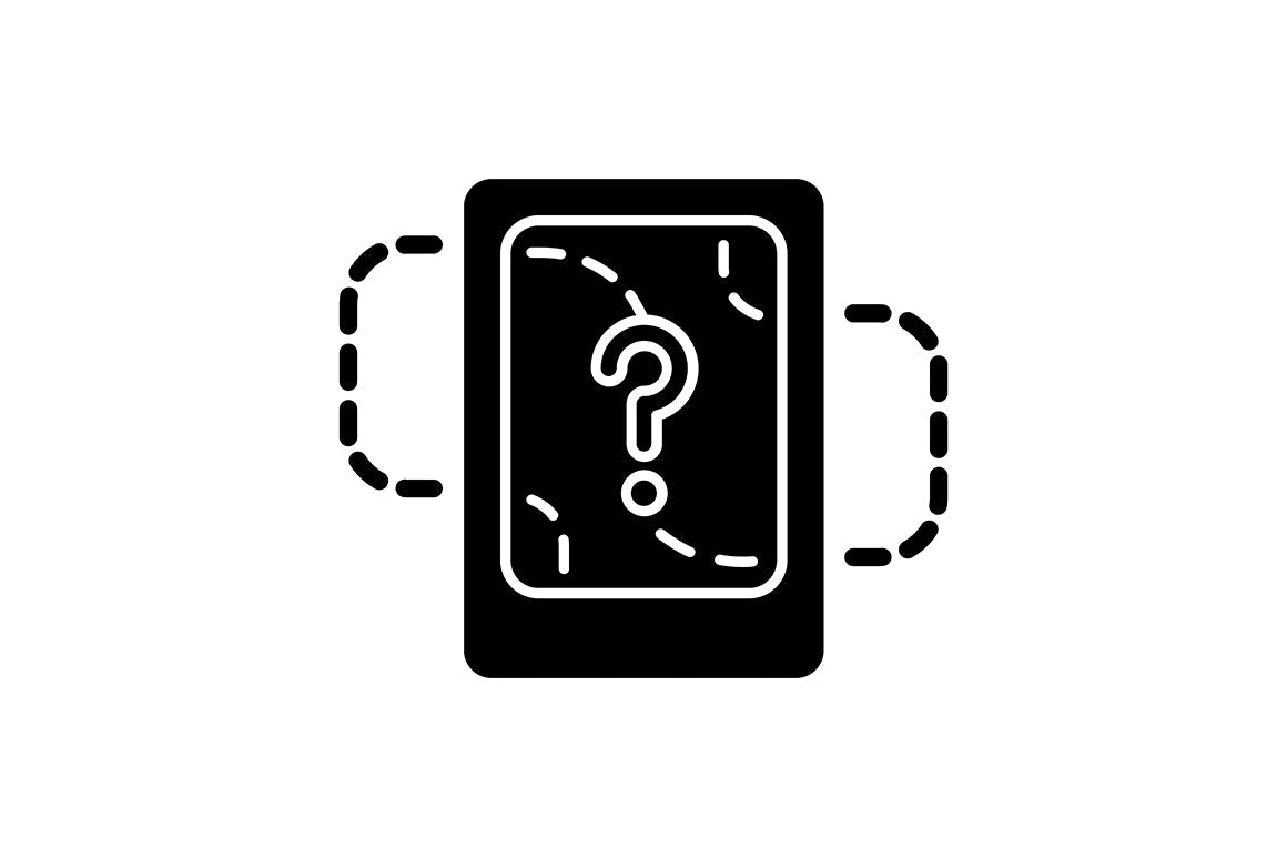Online surveillance and censorship black glyph icons set on white space