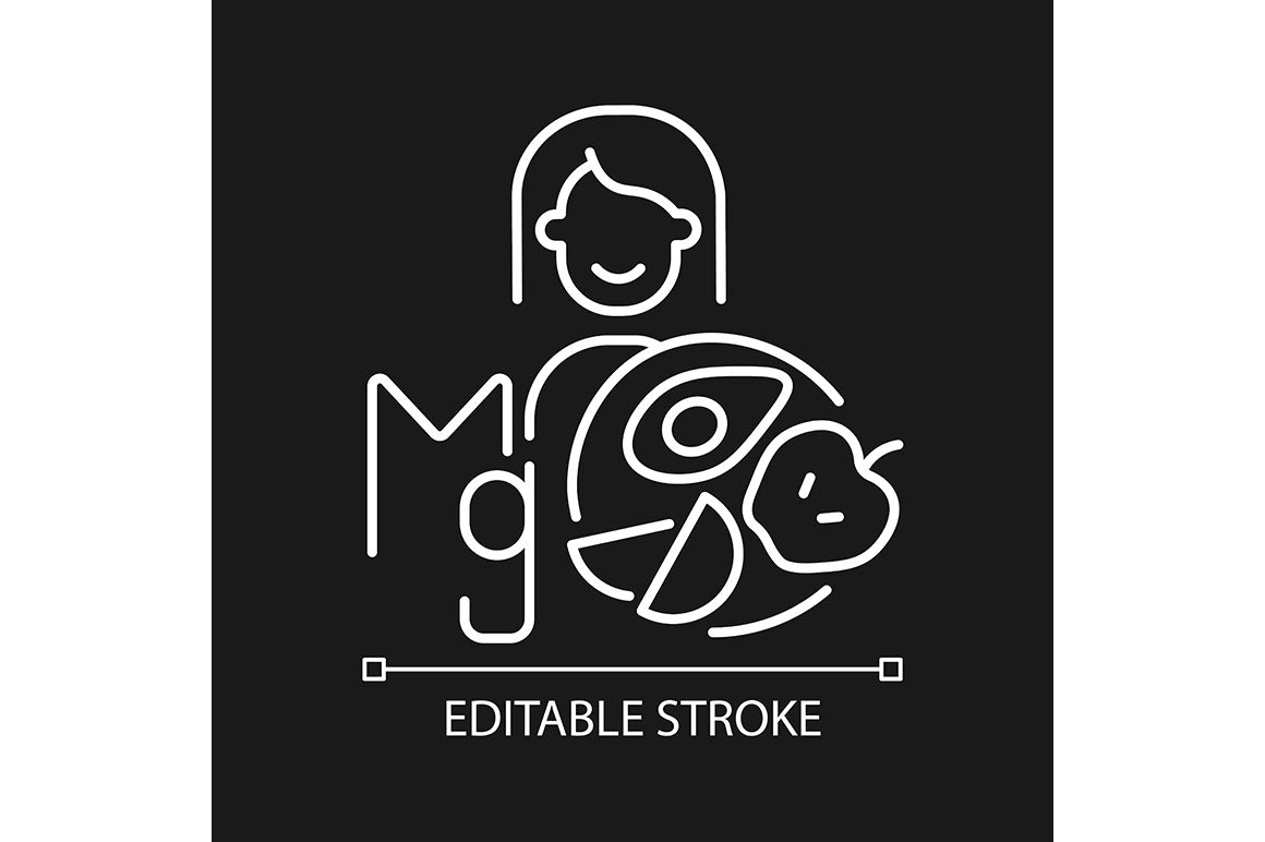 Panic disorder linear icons set for dark and light mode