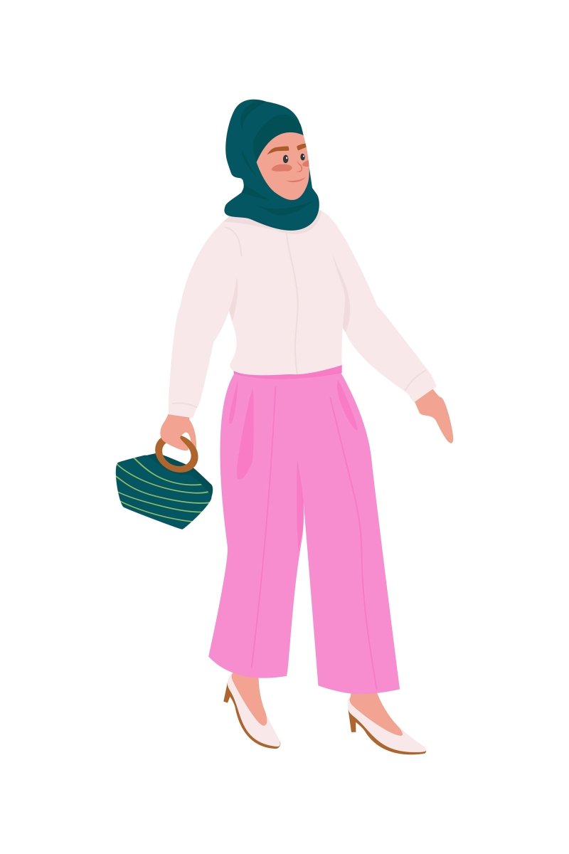 People relaxing outdoors flat color vector faceless characters set