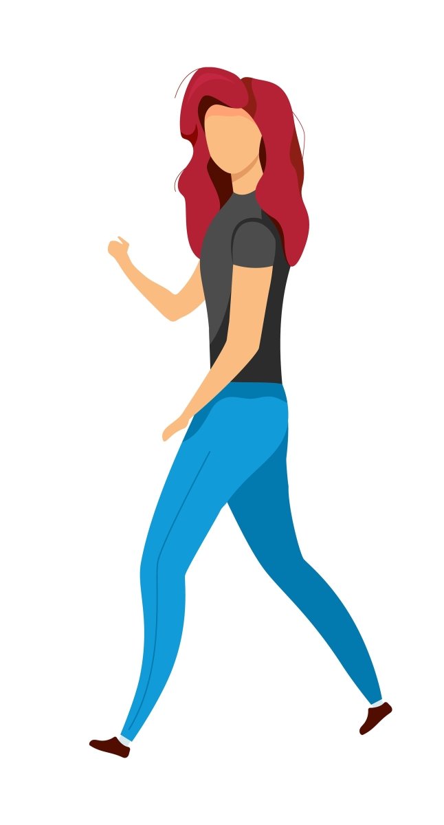 People with terminal service vector character bundle