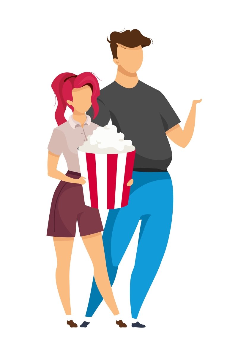 People with terminal service vector character bundle