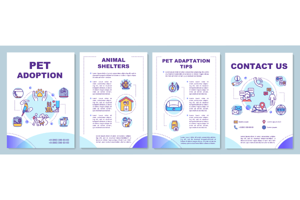 Pet Service Brochure Templates Bundle