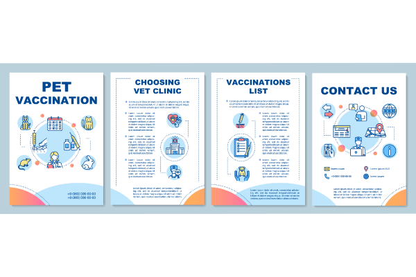 Pet Service Brochure Templates Bundle