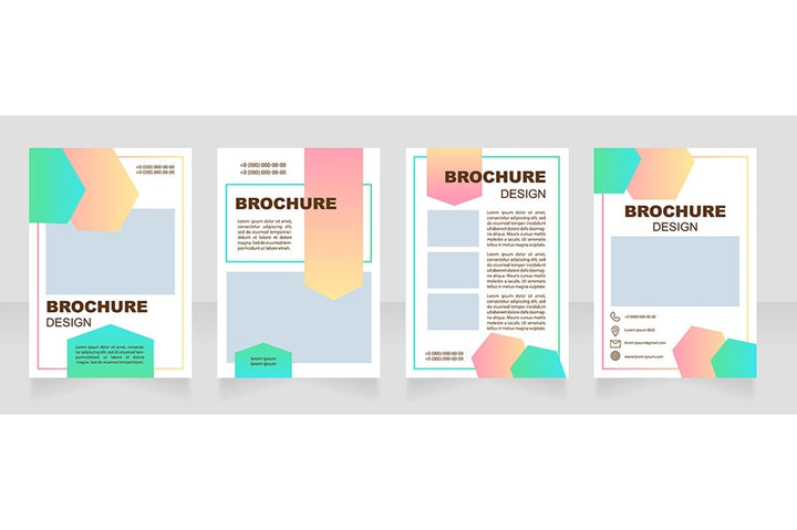 Pharmacy brochure template bundle