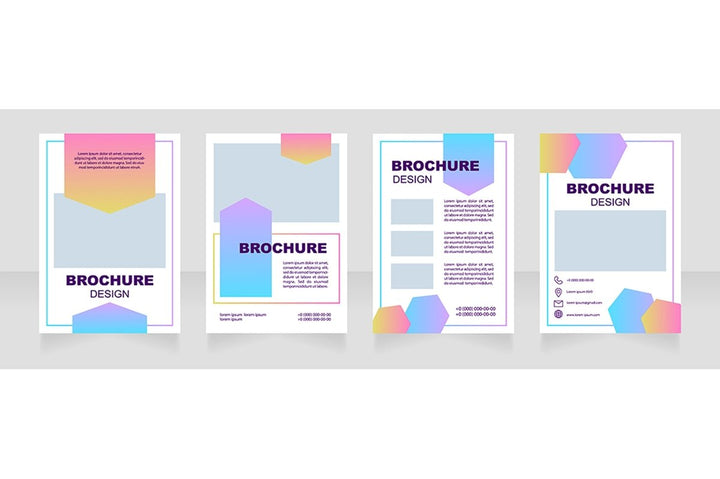 Pharmacy brochure template bundle