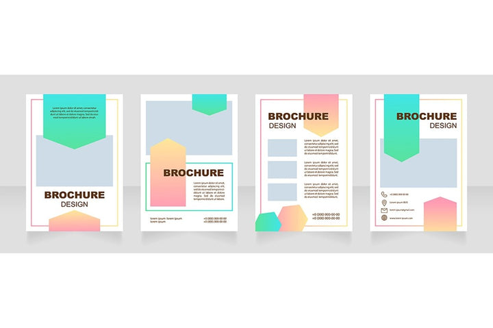 Pharmacy brochure template bundle