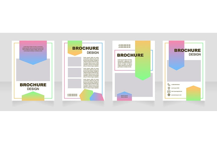 Pharmacy brochure template bundle