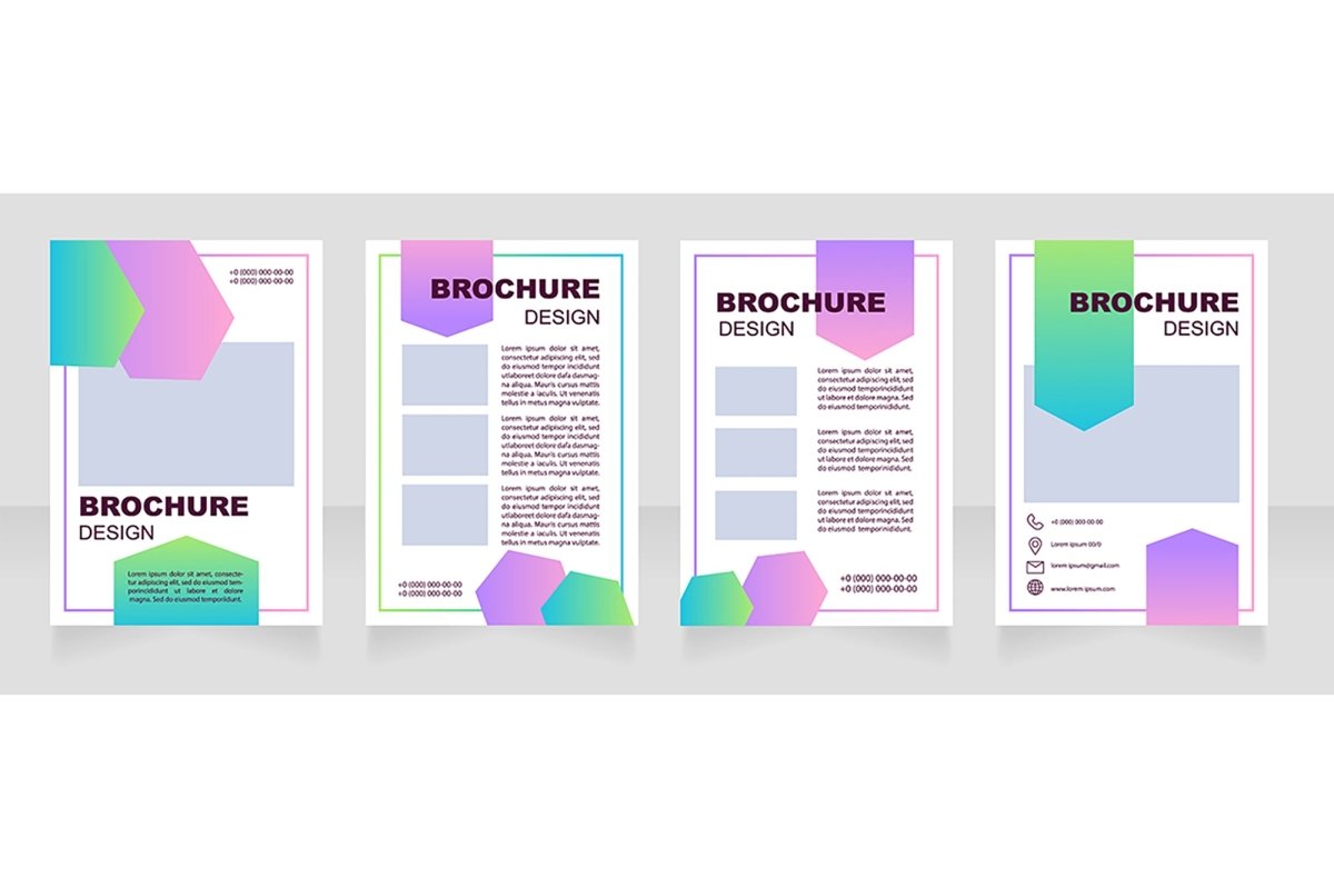Pharmacy brochure template bundle