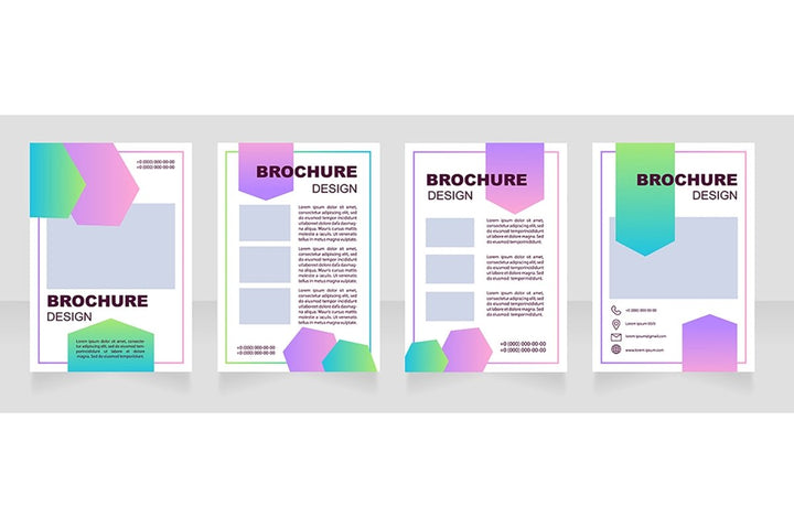 Pharmacy brochure template bundle