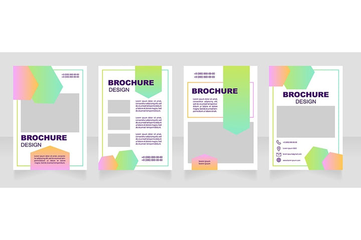 Pharmacy brochure template bundle