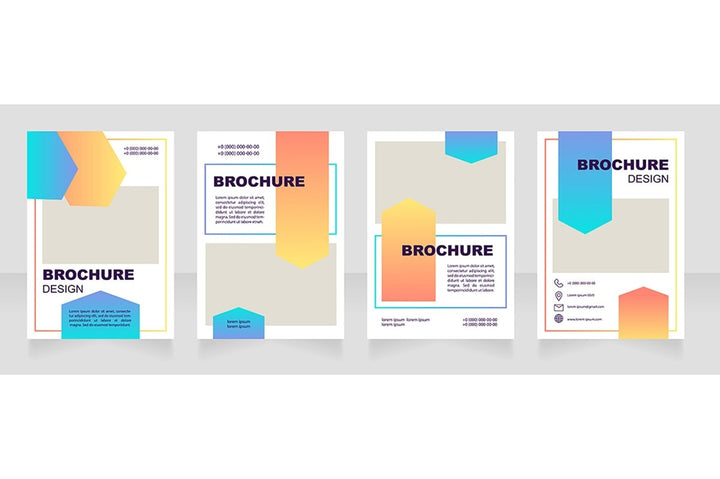 Pharmacy brochure template bundle