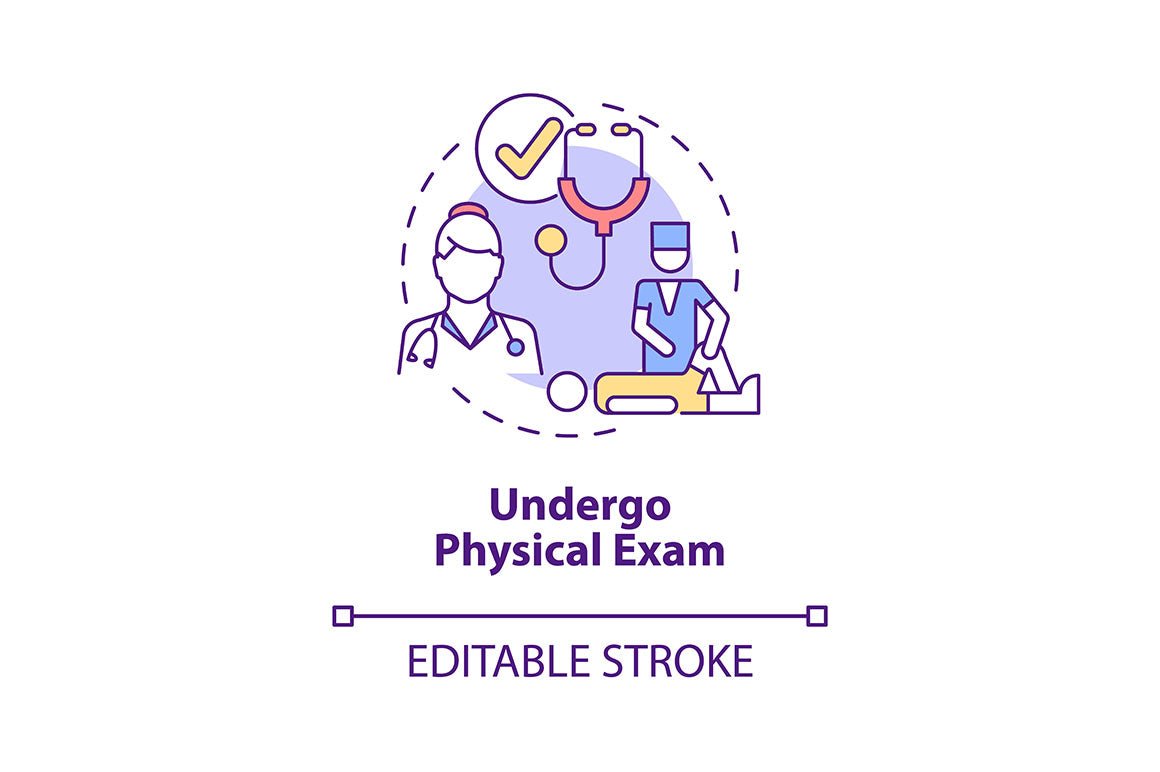 Physiotherapy concept icons bundle