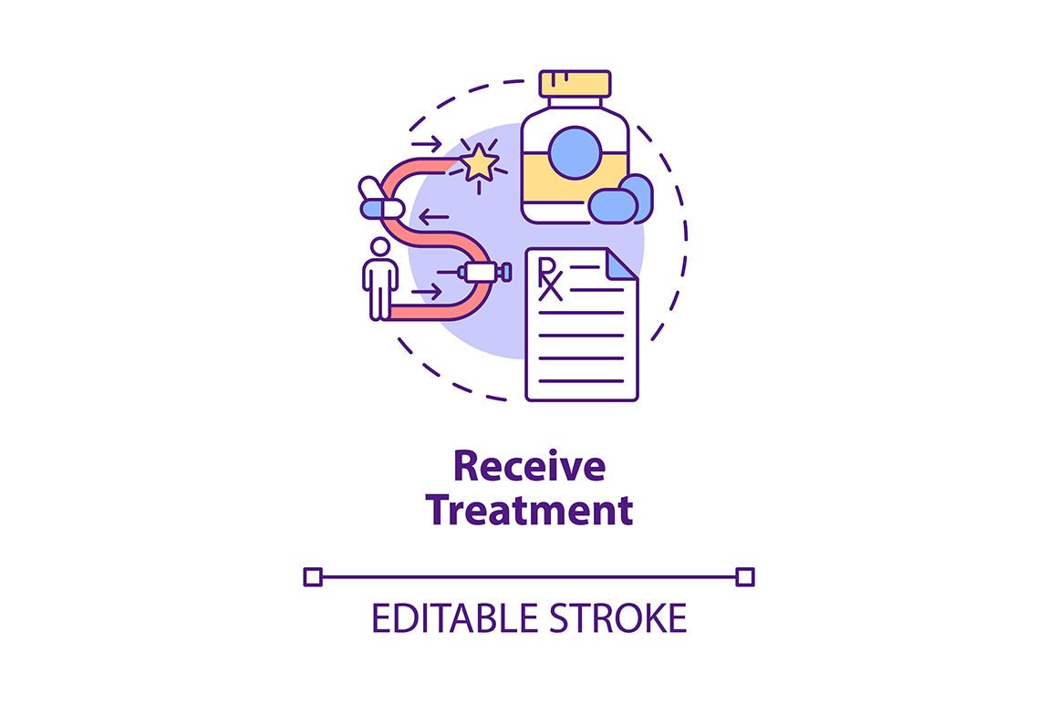 Physiotherapy concept icons bundle