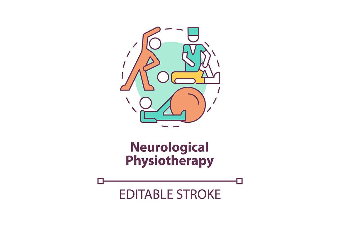Physiotherapy concept icons bundle