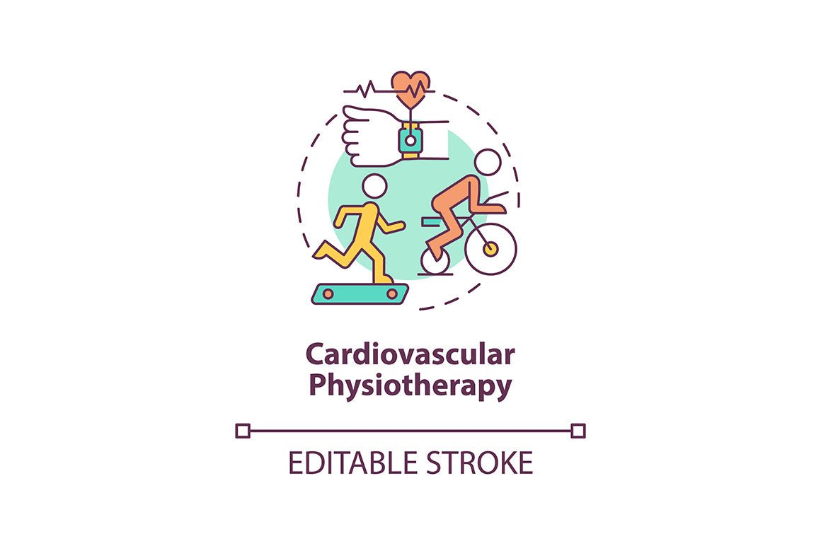 Physiotherapy concept icons bundle