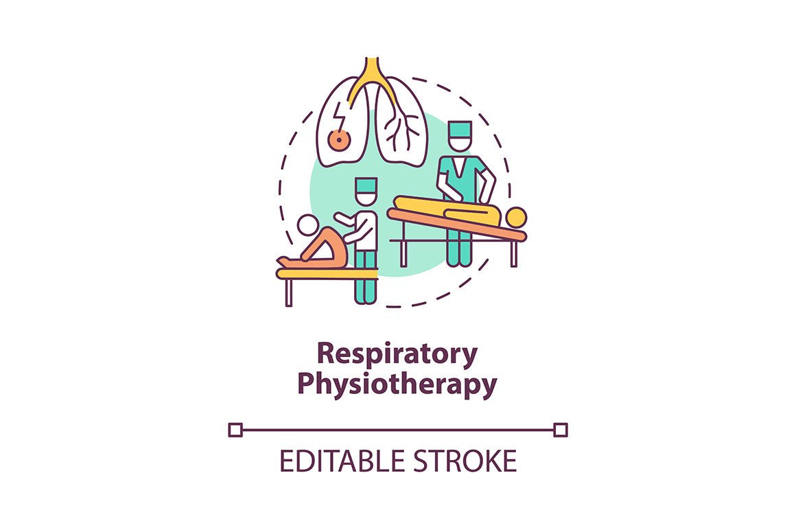 Physiotherapy concept icons bundle