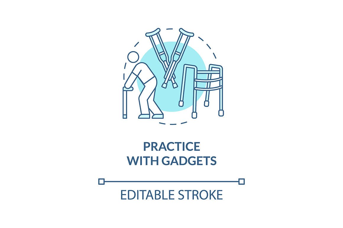 Physiotherapy Concept Icons Bundle
