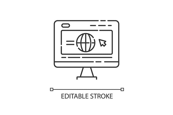 Pr marketing pixel perfect linear icons set