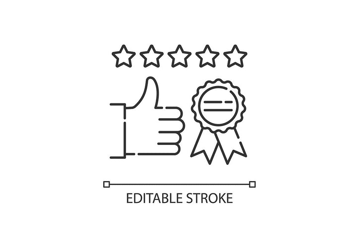 Pr marketing pixel perfect linear icons set