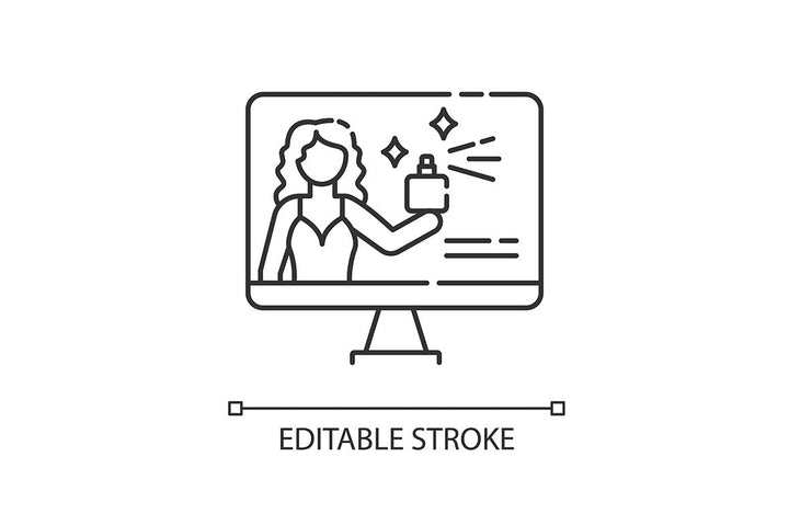 Pr marketing pixel perfect linear icons set