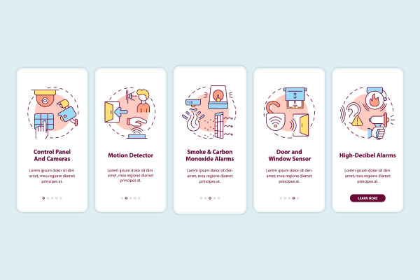Property Security App Page Screen Bundle