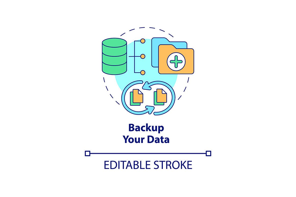 Protecting Privacy Online Icons Bundle