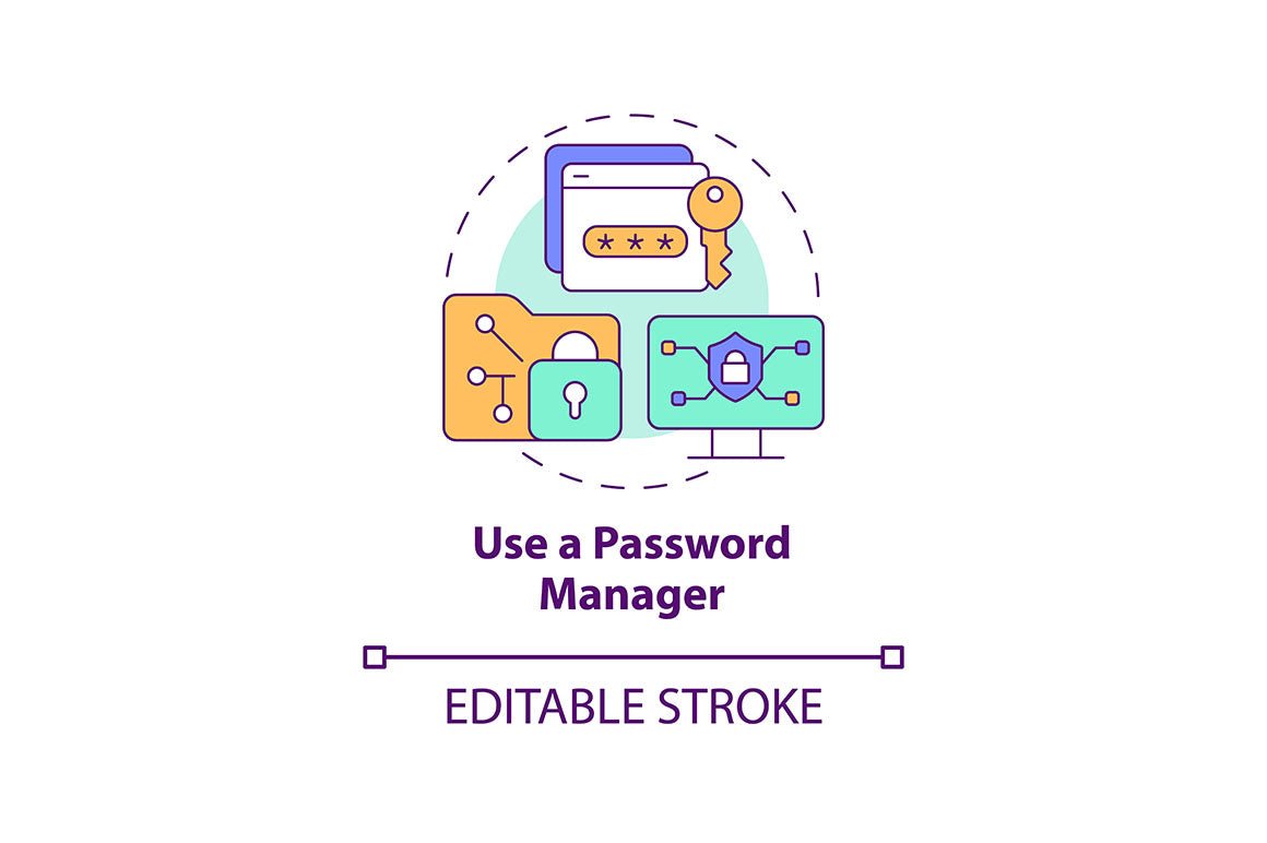 Protecting Privacy Online Icons Bundle